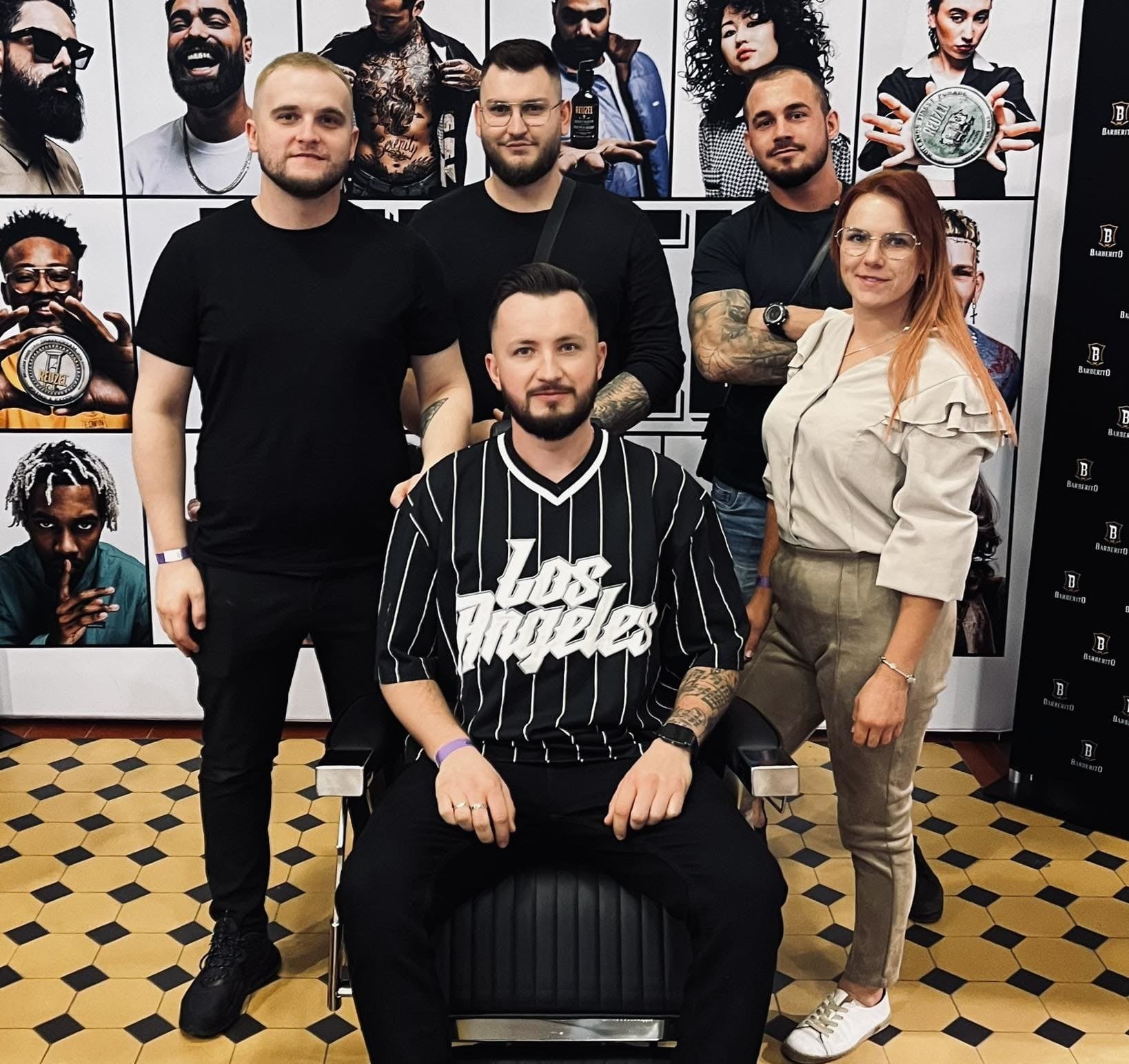 Muzyk Barbershop Interior in Lublin